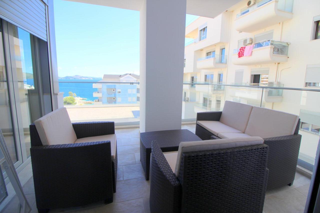 Luxury Sea View Apartaments Sarande Ngoại thất bức ảnh