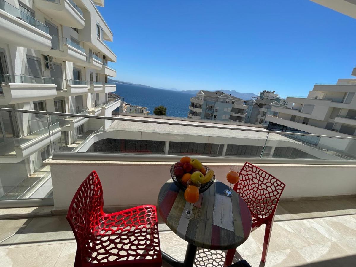 Luxury Sea View Apartaments Sarande Ngoại thất bức ảnh