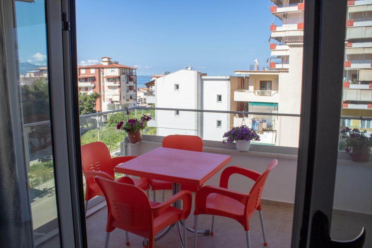 Luxury Sea View Apartaments Sarande Ngoại thất bức ảnh